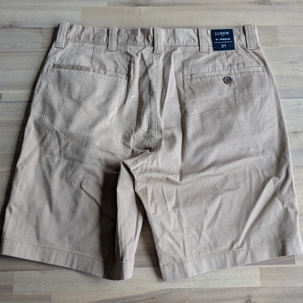 J. CREW‎ Khaki Shorts (Sz 31) NEW!